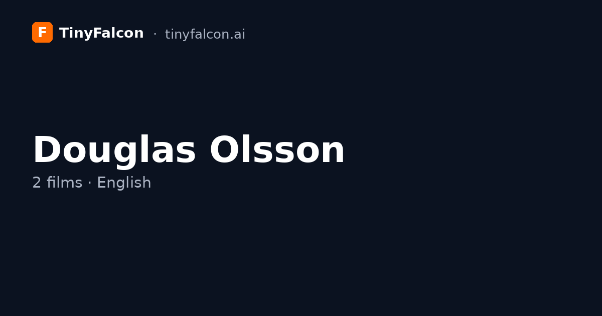 Douglas Olsson