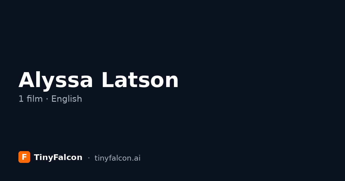Alyssa Latson