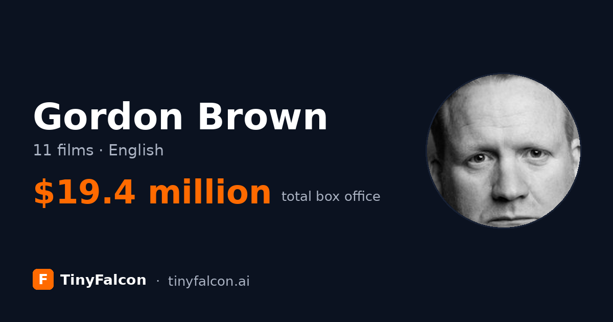 Gordon Brown