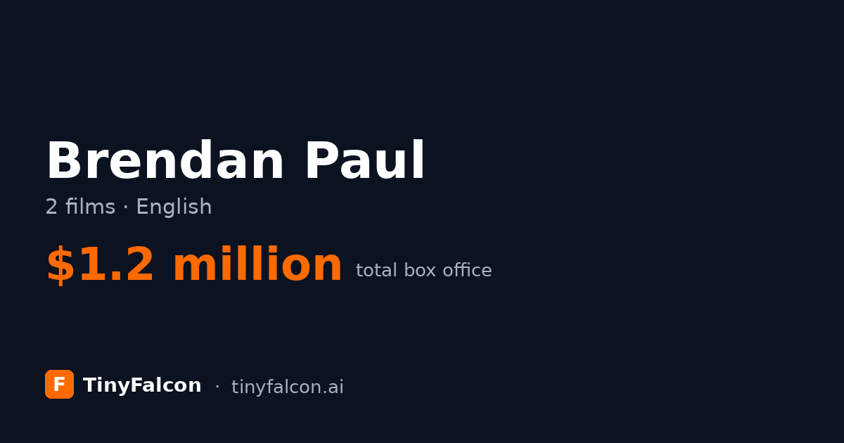 Brendan Paul