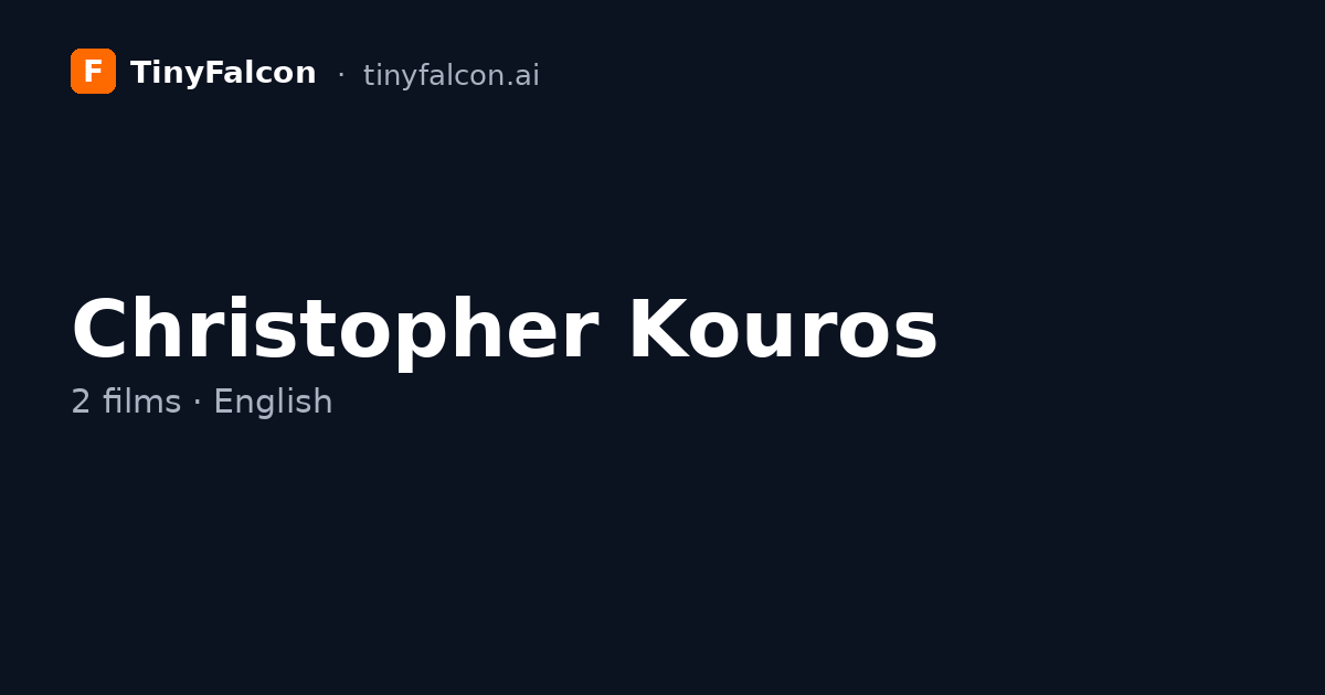 Christopher Kouros