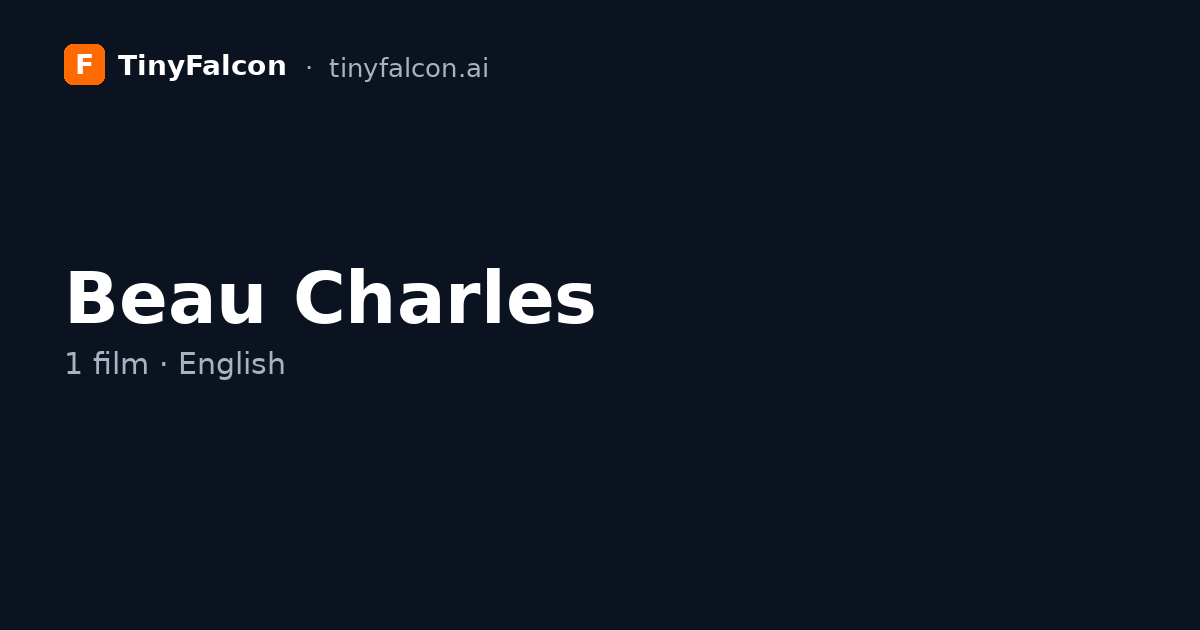 Beau Charles