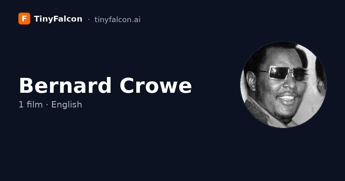 Bernard Crowe