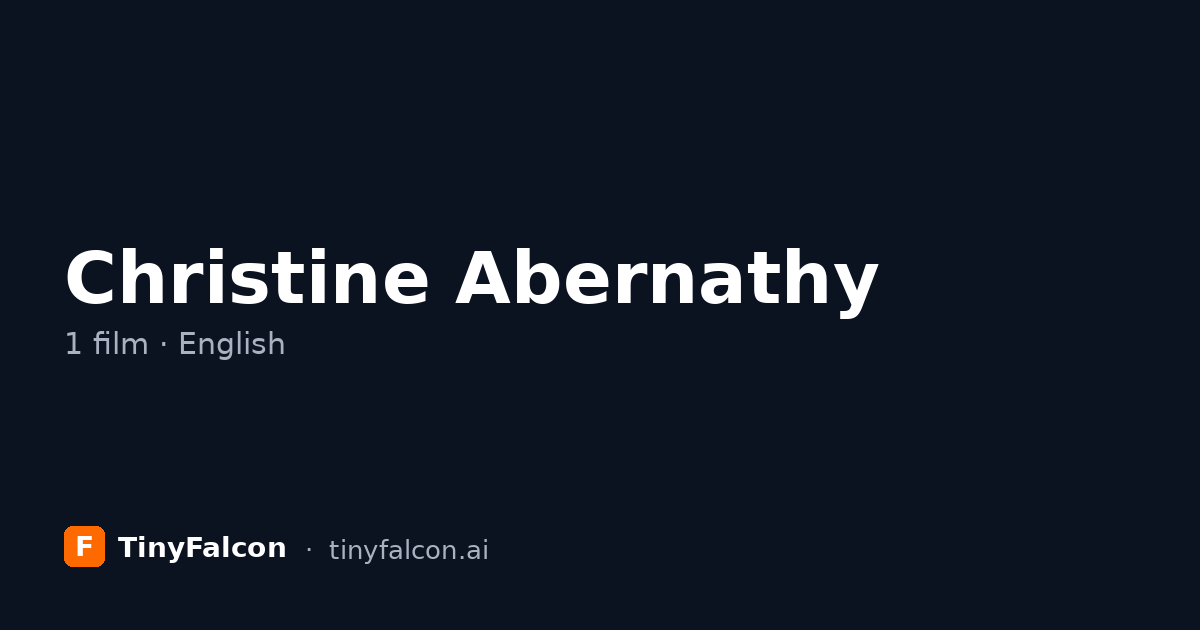 Christine Abernathy