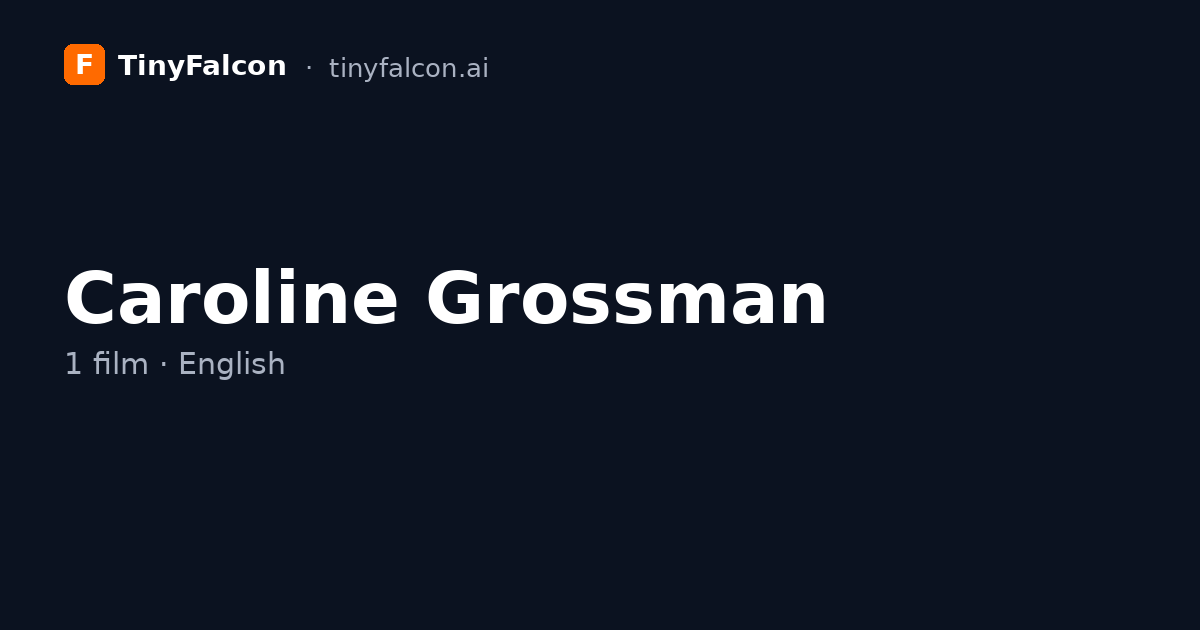 Caroline Grossman