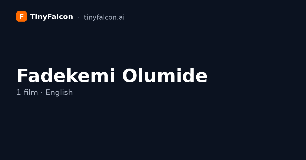 Fadekemi Olumide
