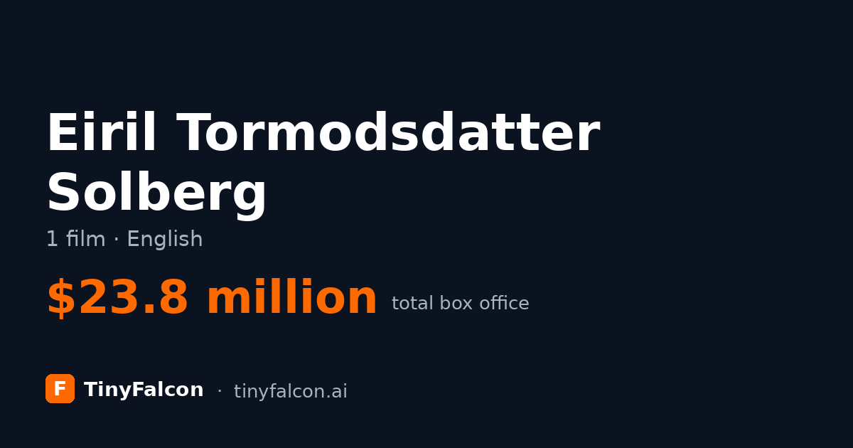 Eiril Tormodsdatter Solberg