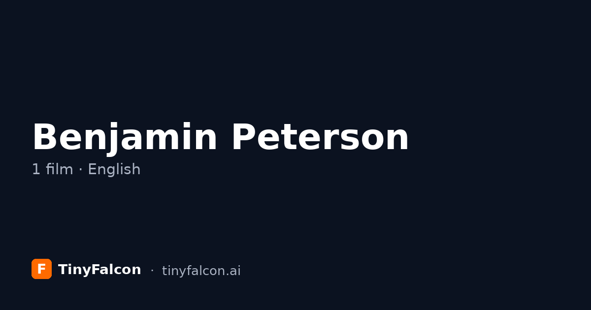 Benjamin Peterson