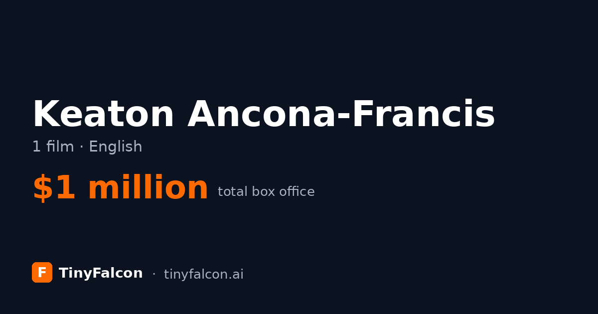 Keaton Ancona-Francis