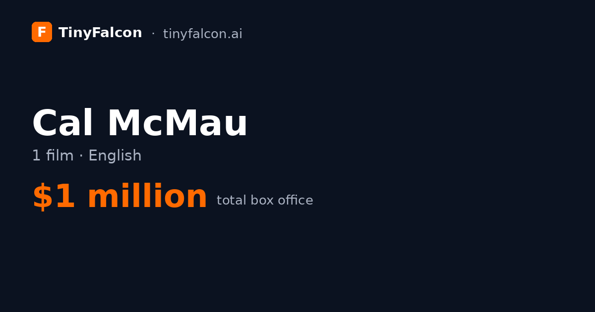 Cal McMau