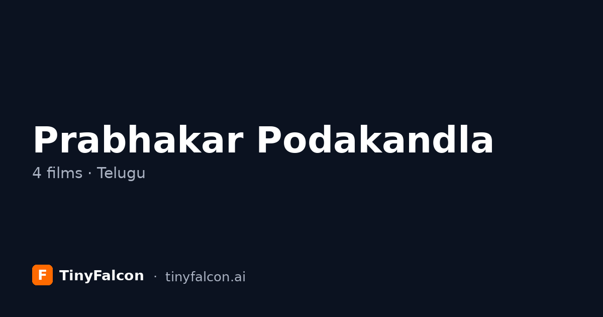 Prabhakar Podakandla