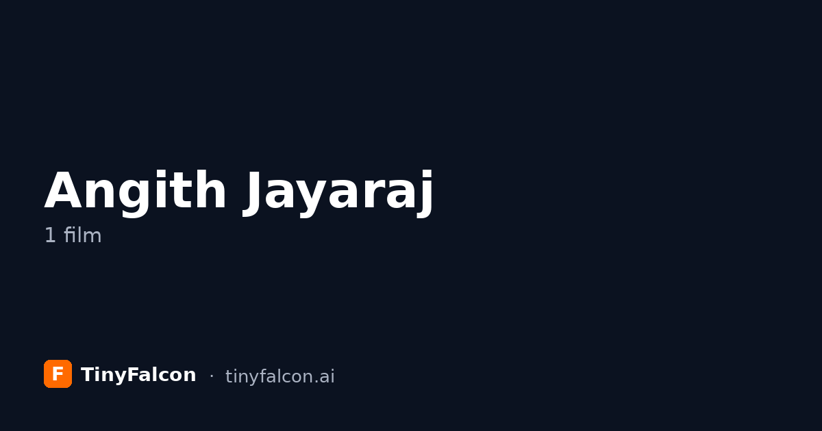 Angith Jayaraj