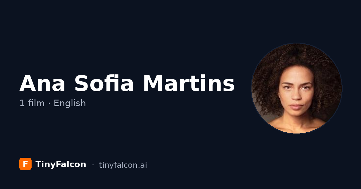 Ana Sofia Martins