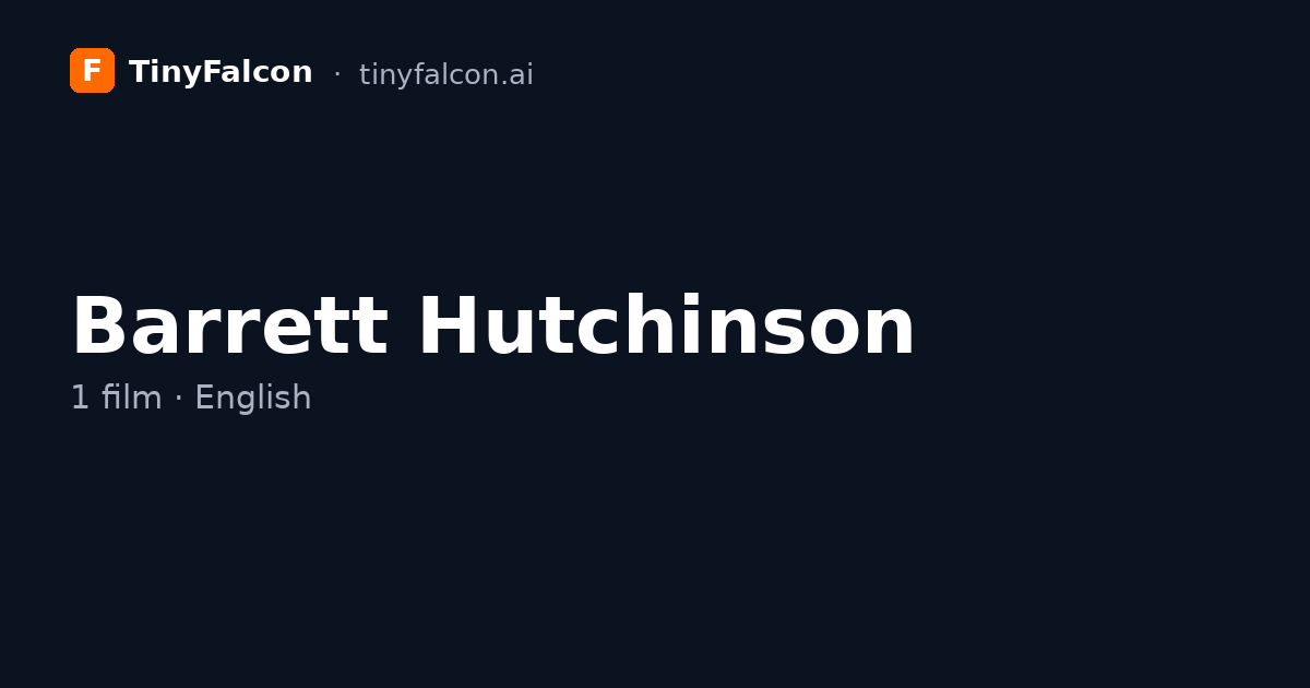 Barrett Hutchinson