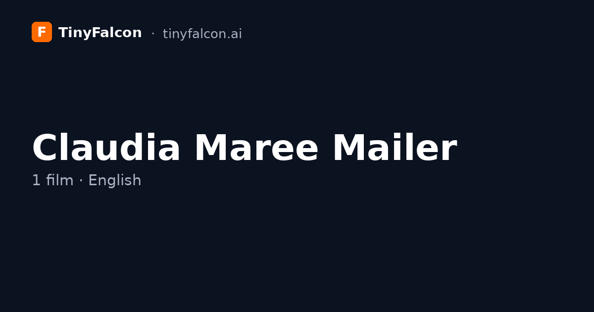 Claudia Maree Mailer