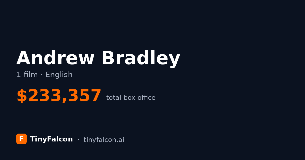 Andrew Bradley
