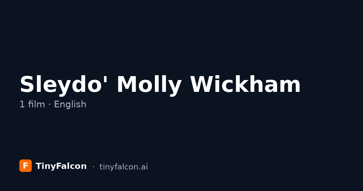 Sleydo' Molly Wickham