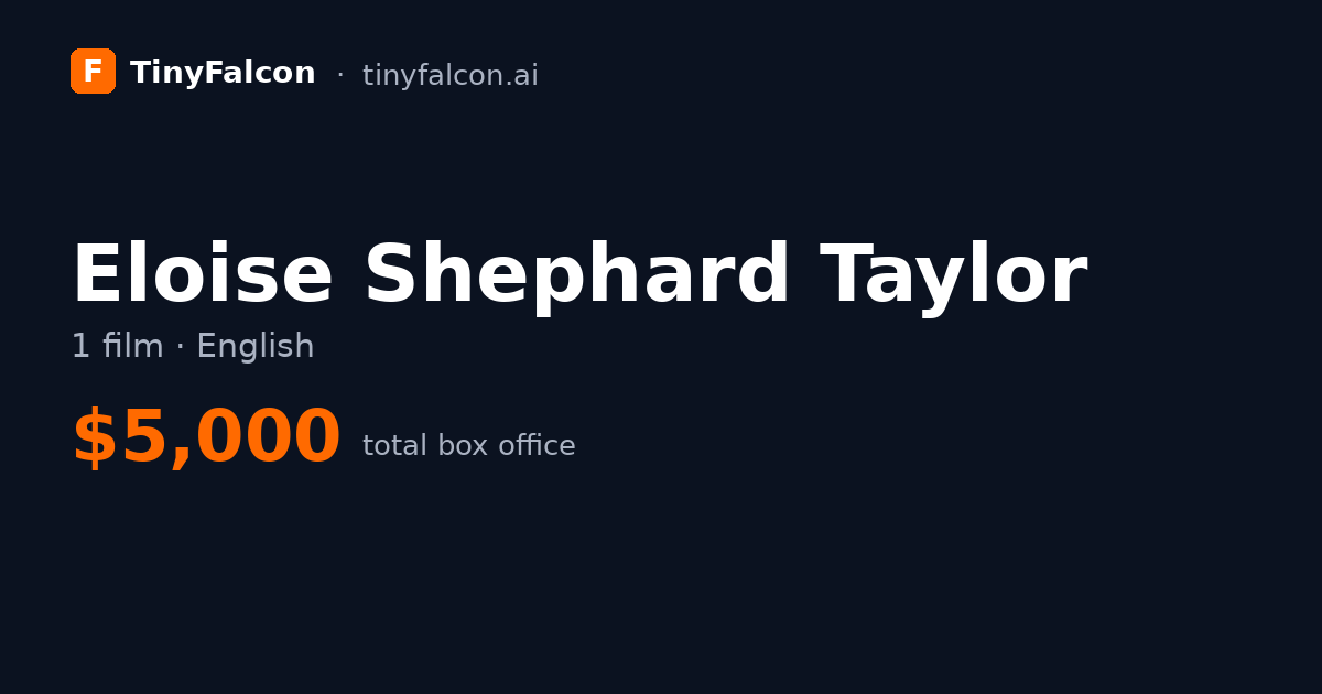 Eloise Shephard Taylor