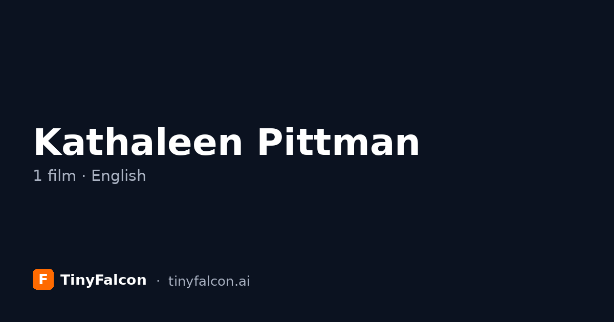 Kathaleen Pittman
