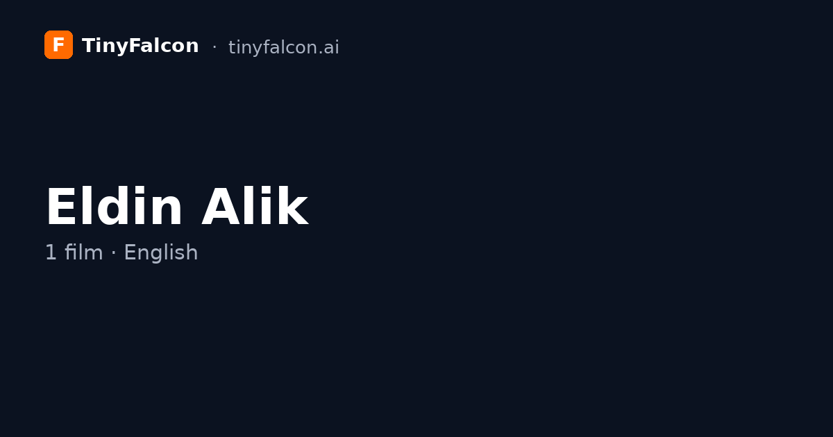 Eldin Alik
