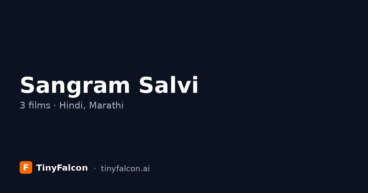 Sangram Salvi