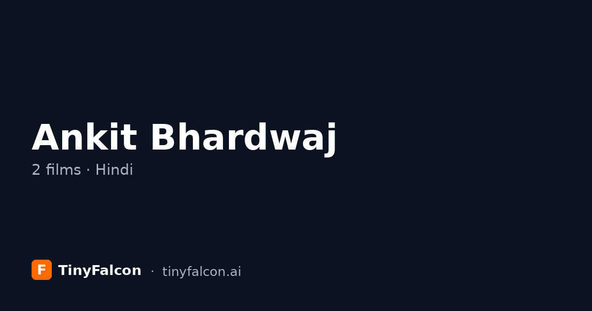 Ankit Bhardwaj
