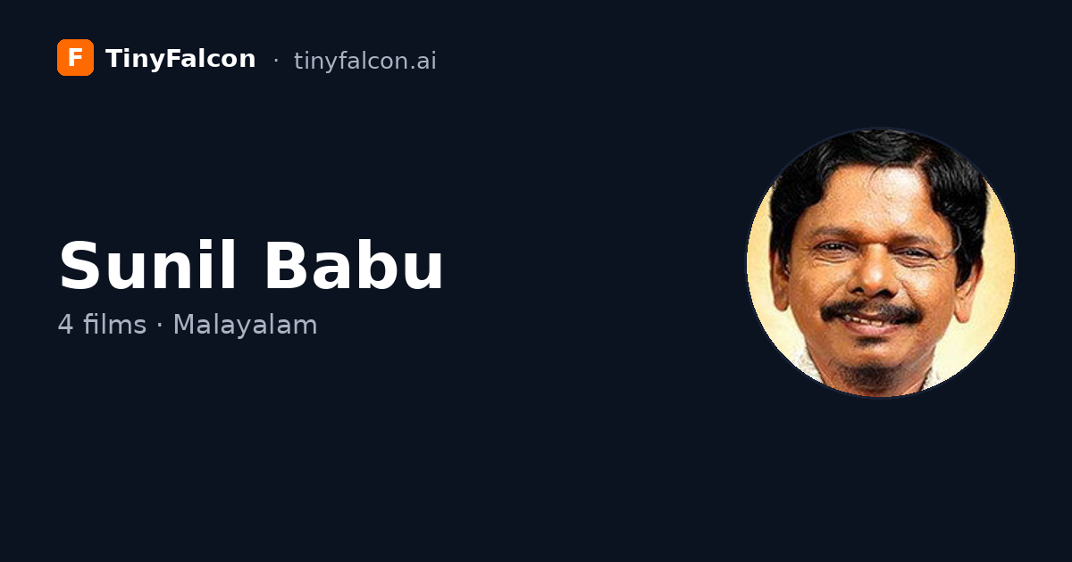 Sunil Babu
