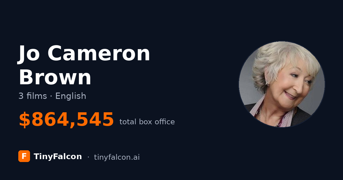 Jo Cameron Brown