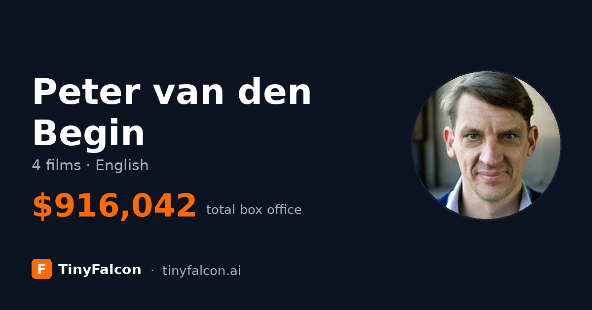 Peter van den Begin