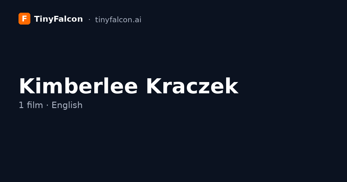 Kimberlee Kraczek