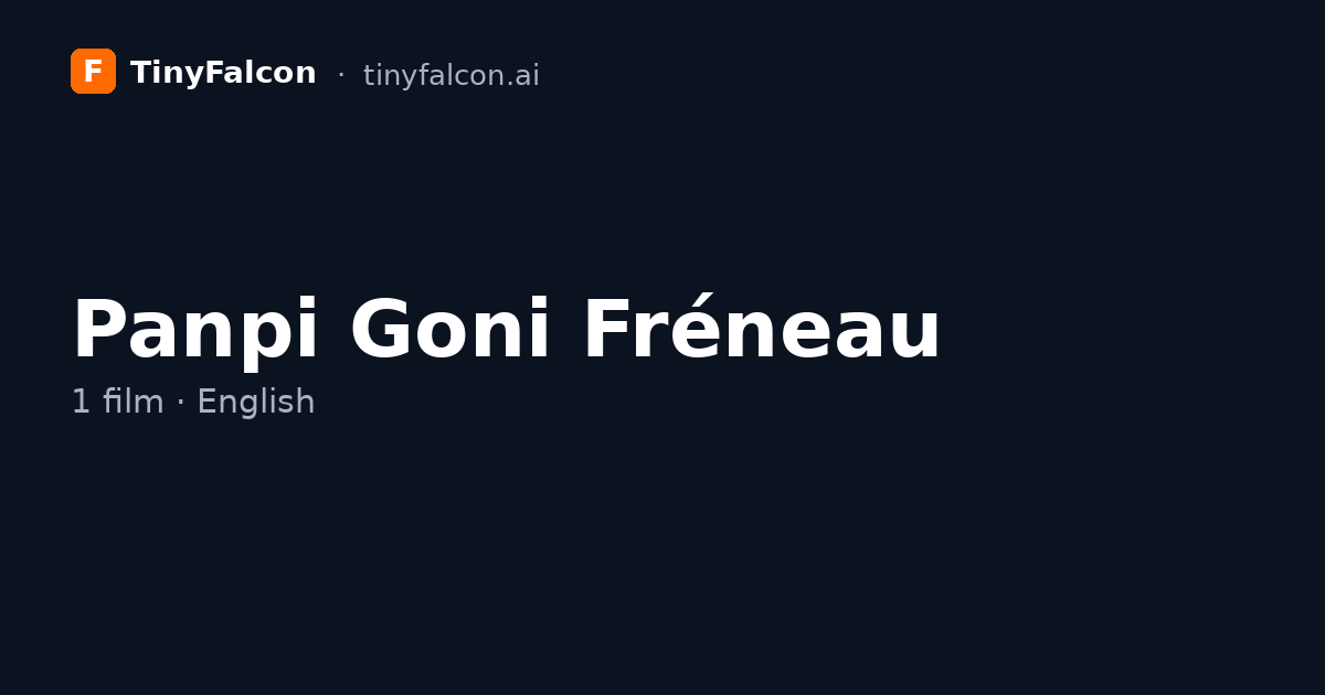 Panpi Goni Fréneau