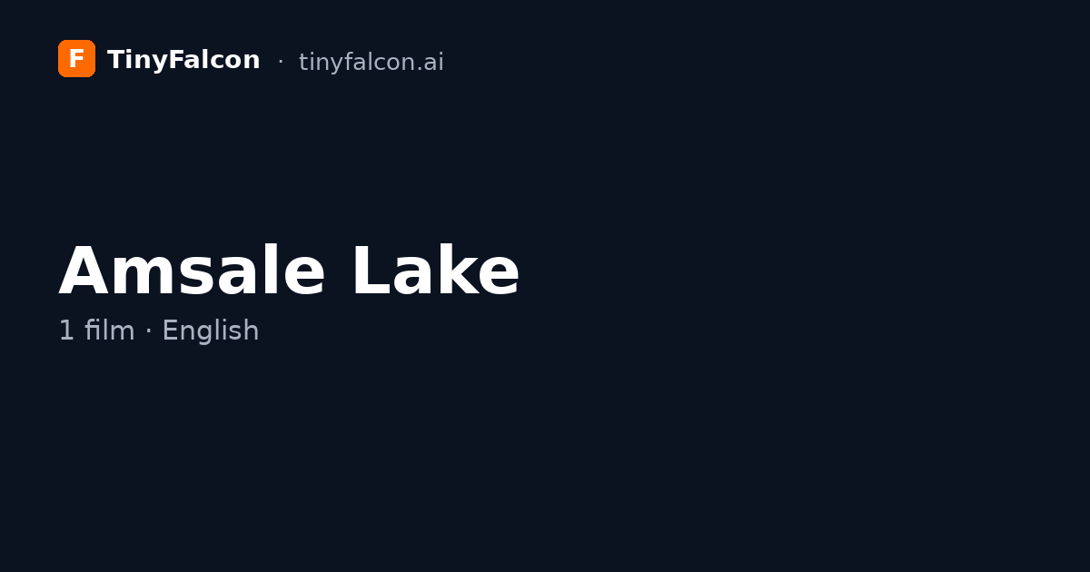 Amsale Lake