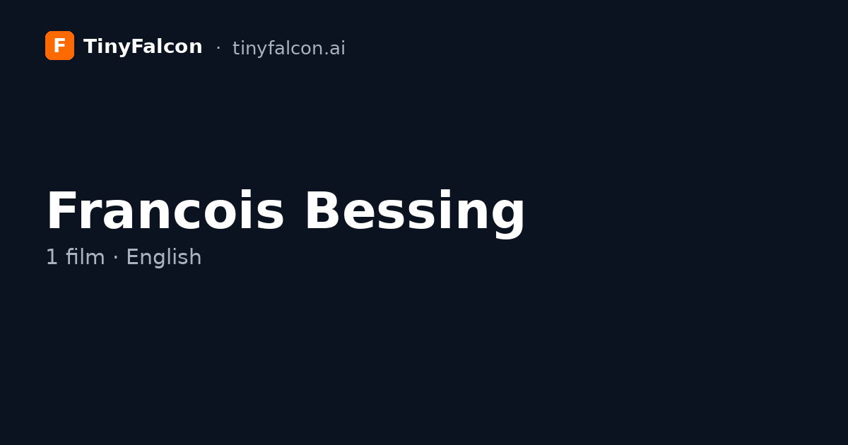 Francois Bessing