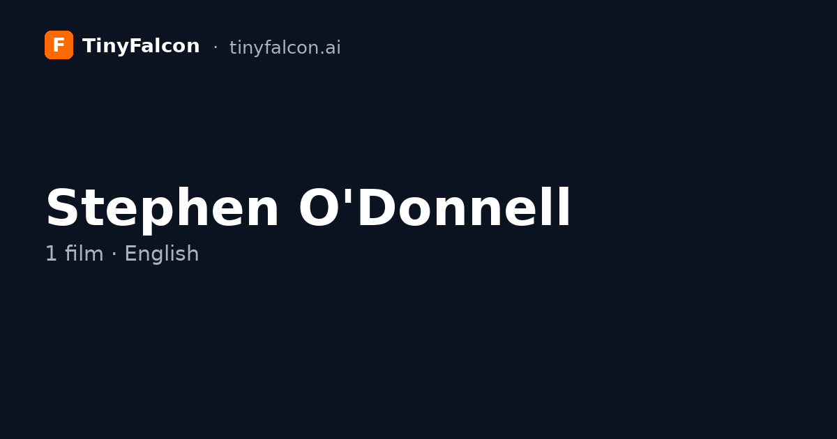 Stephen O'Donnell
