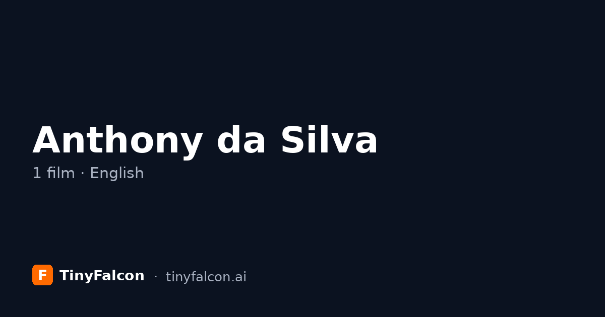 Anthony da Silva