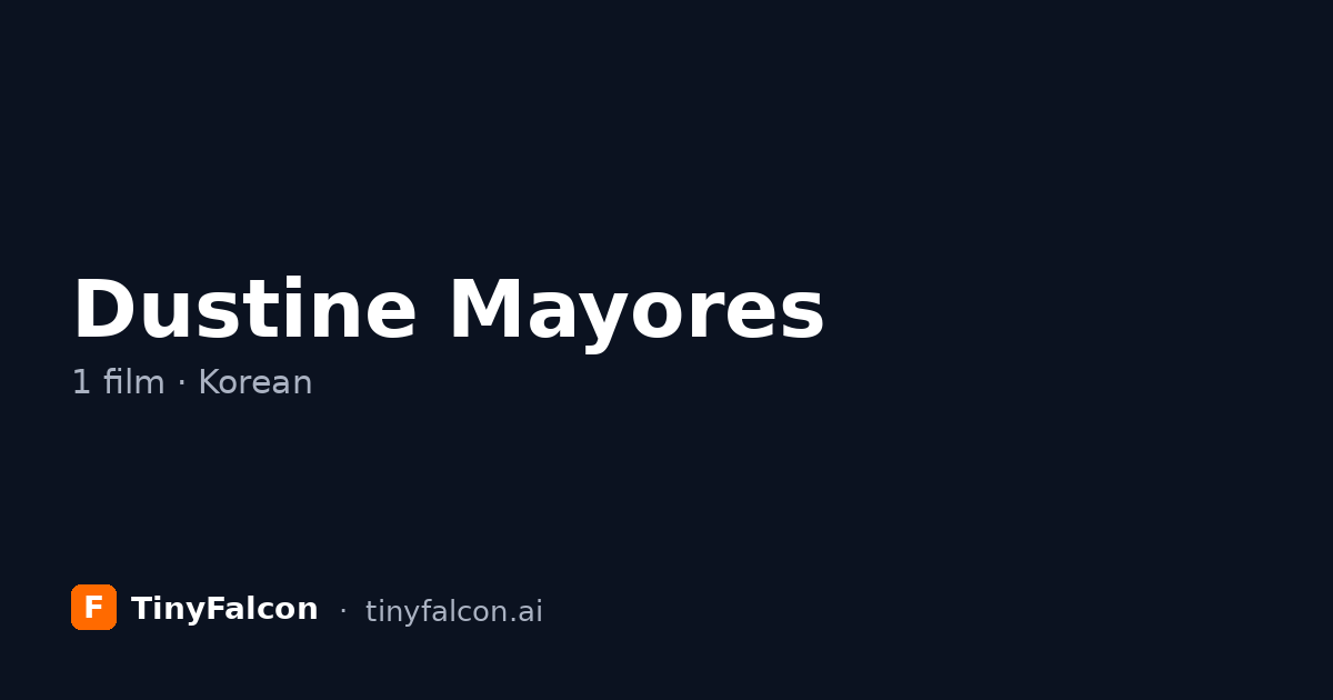 Dustine Mayores