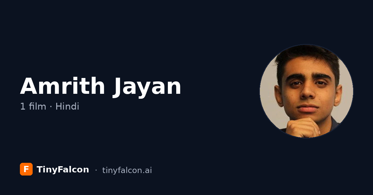 Amrith Jayan