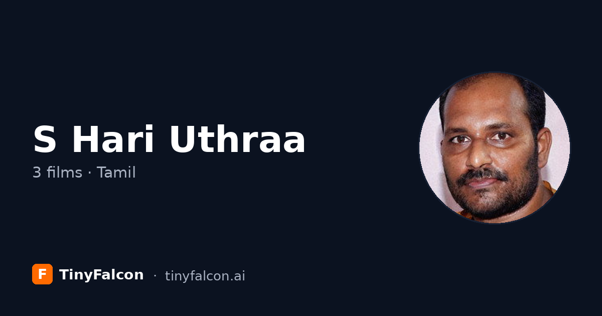 S Hari Uthraa