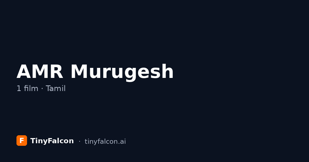 AMR Murugesh