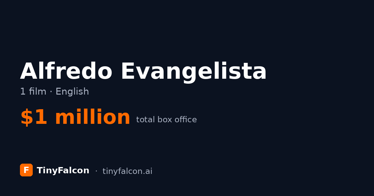 Alfredo Evangelista