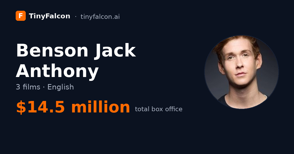 Benson Jack Anthony