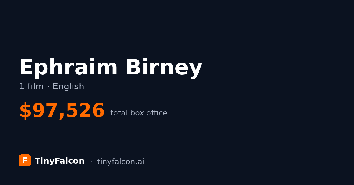 Ephraim Birney