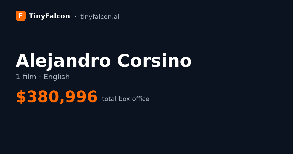 Alejandro Corsino