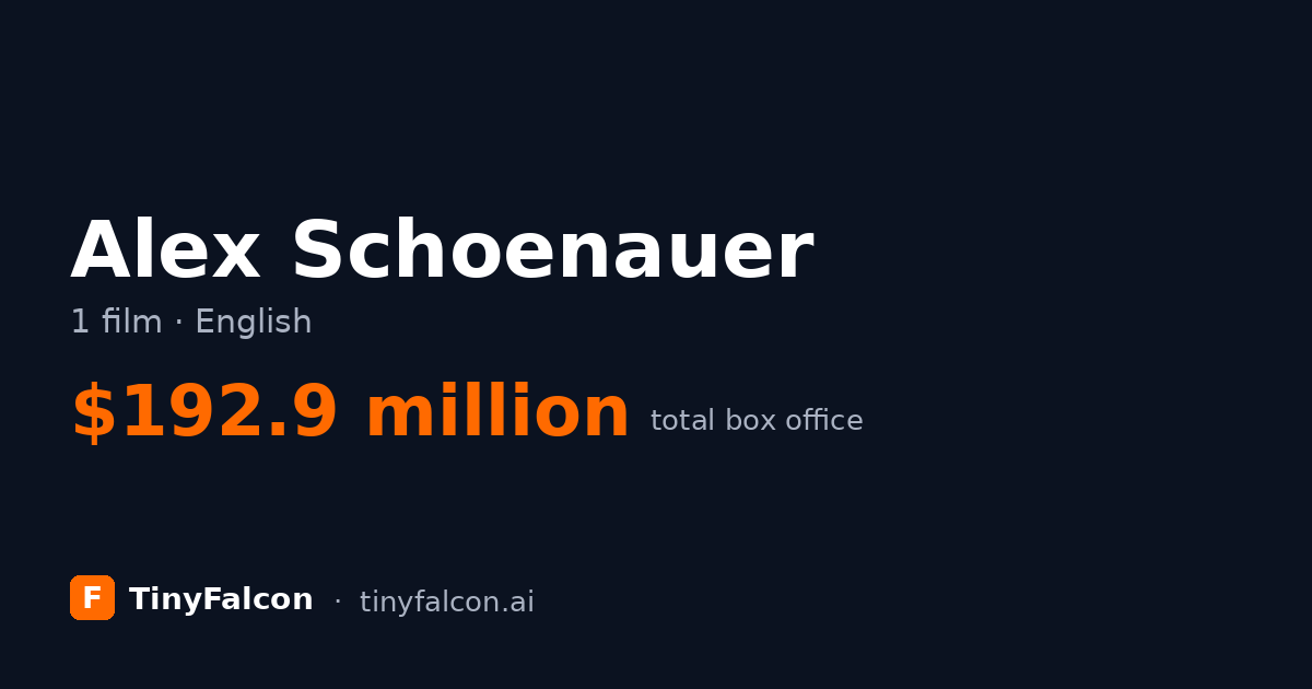 Alex Schoenauer