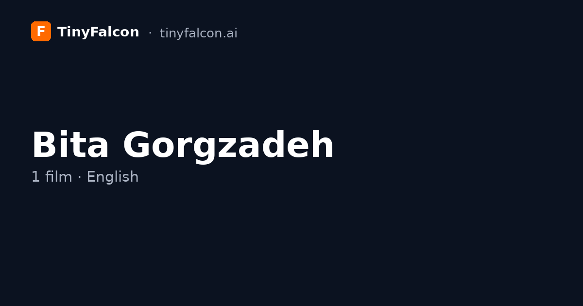 Bita Gorgzadeh