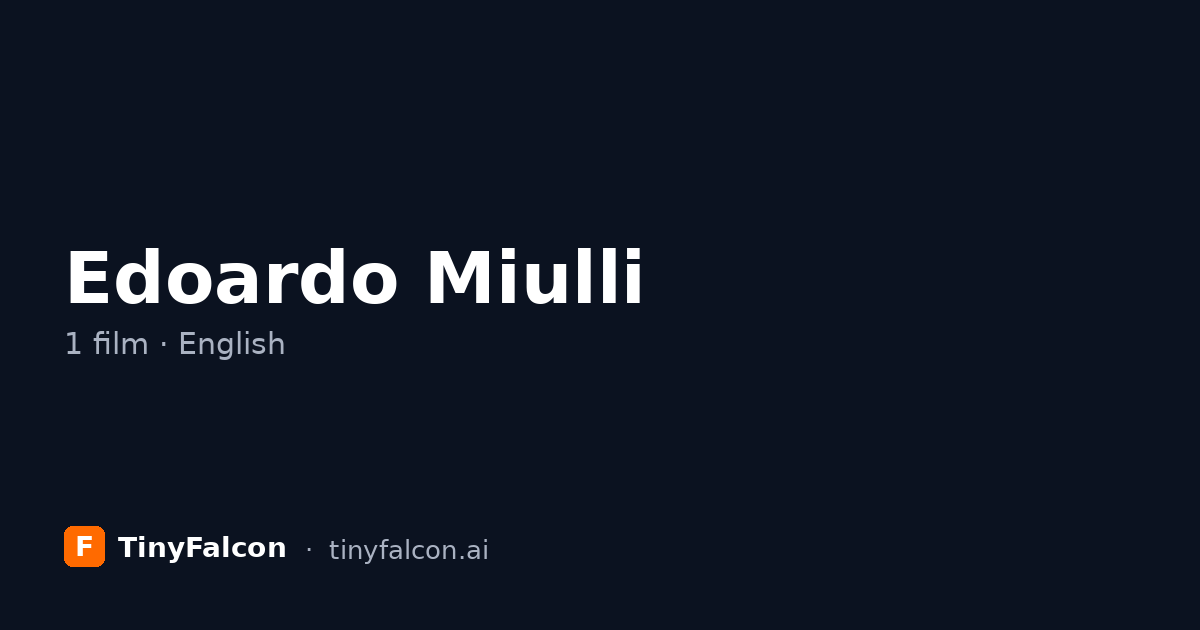 Edoardo Miulli