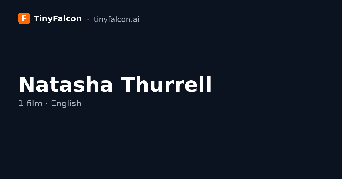 Natasha Thurrell