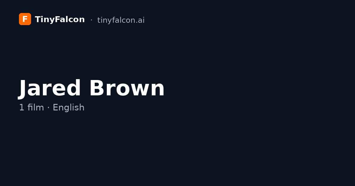 Jared Brown