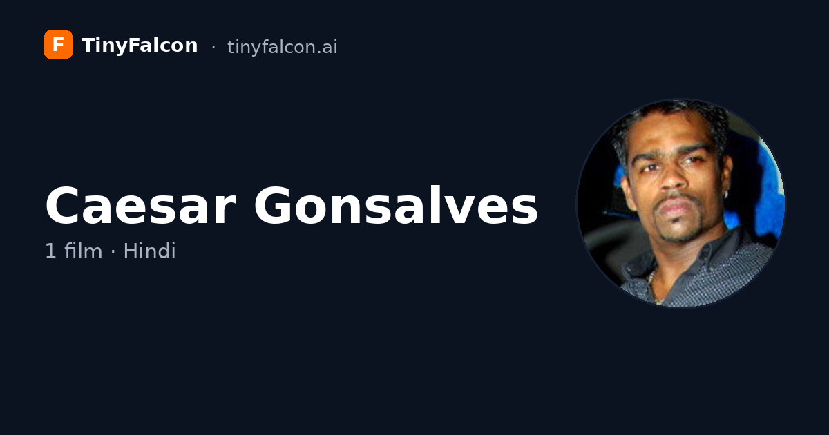Caesar Gonsalves
