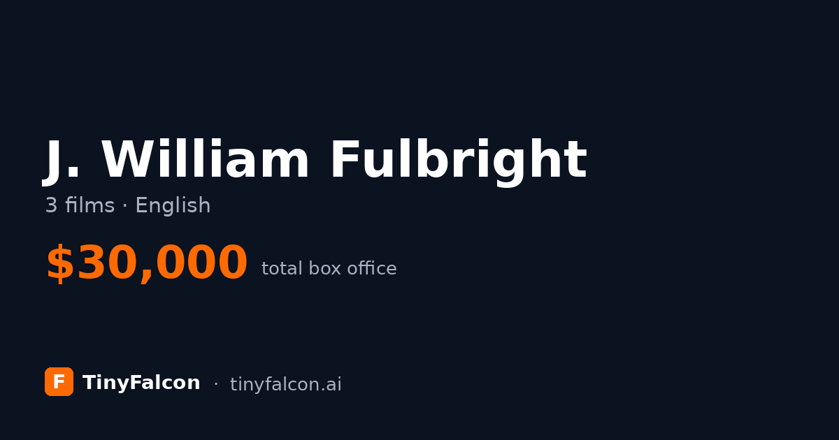 J. William Fulbright
